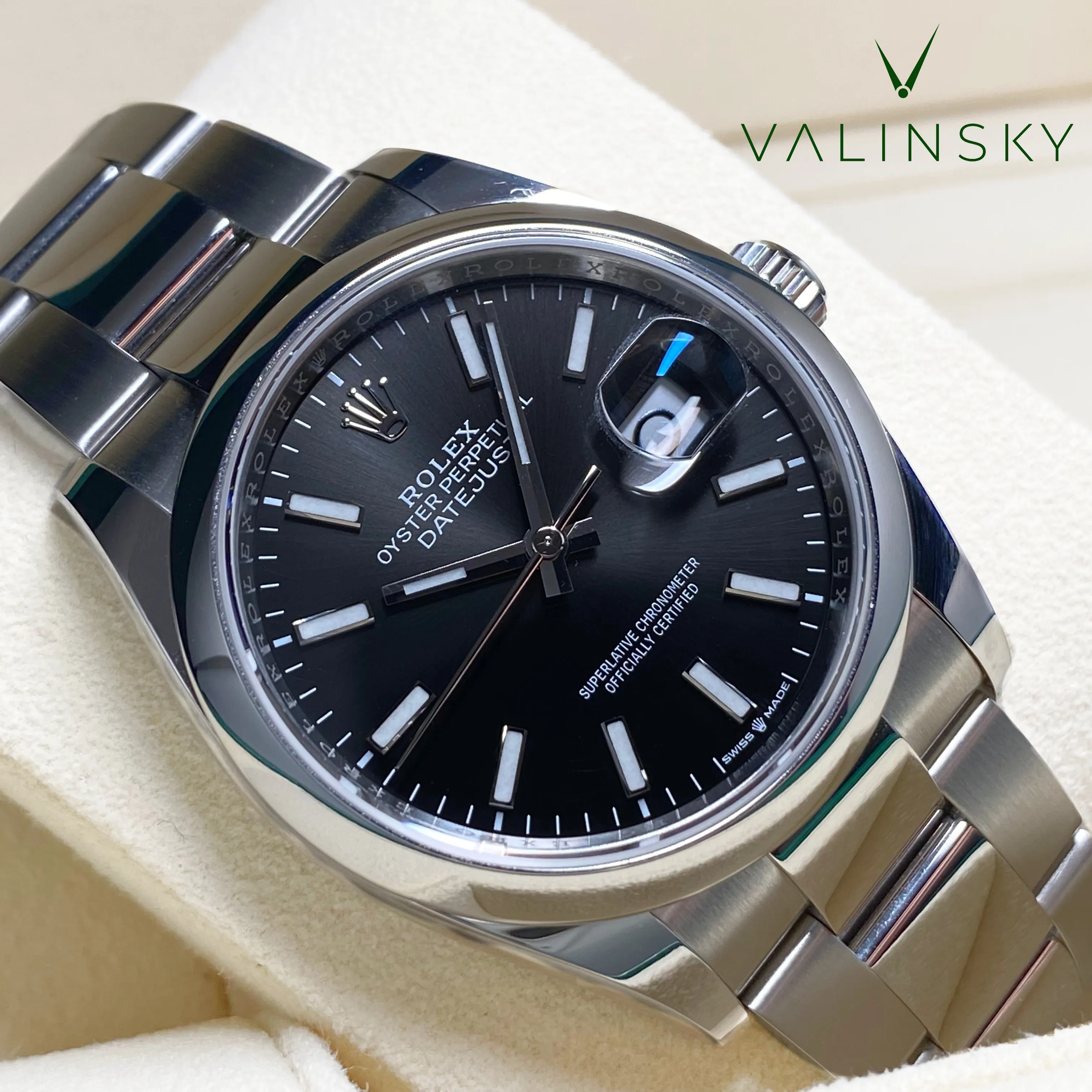 Datejust Oyster 36 - Black dial