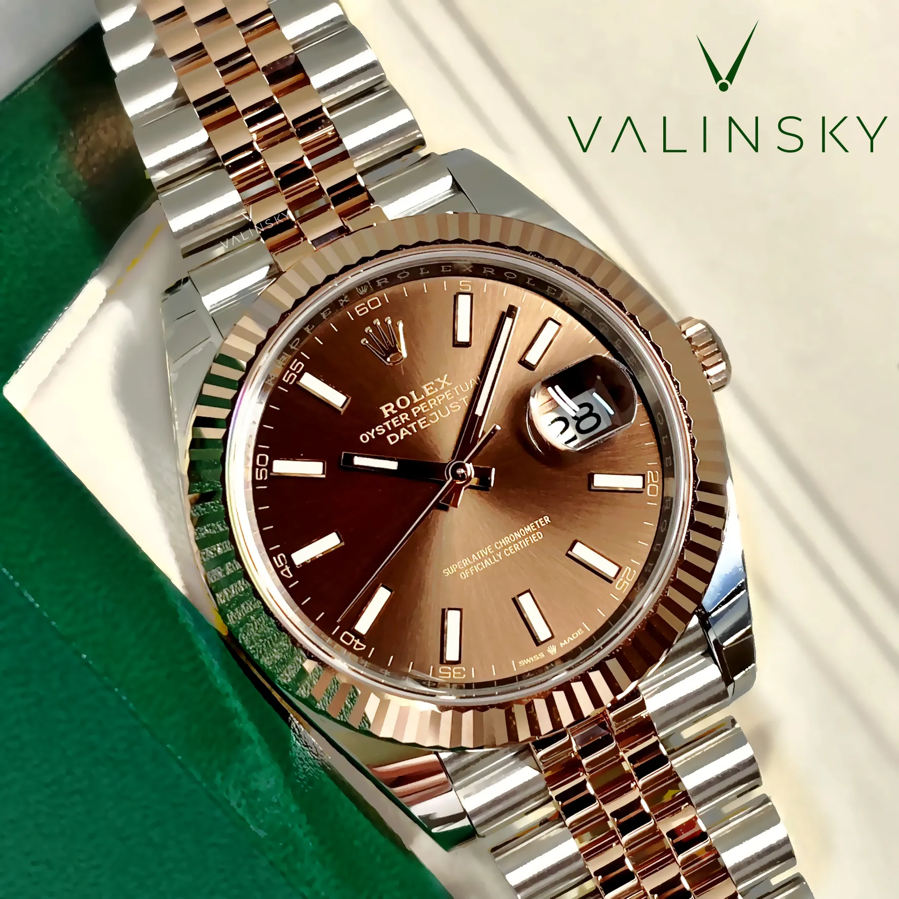 Datejust Rose 41 - Choco