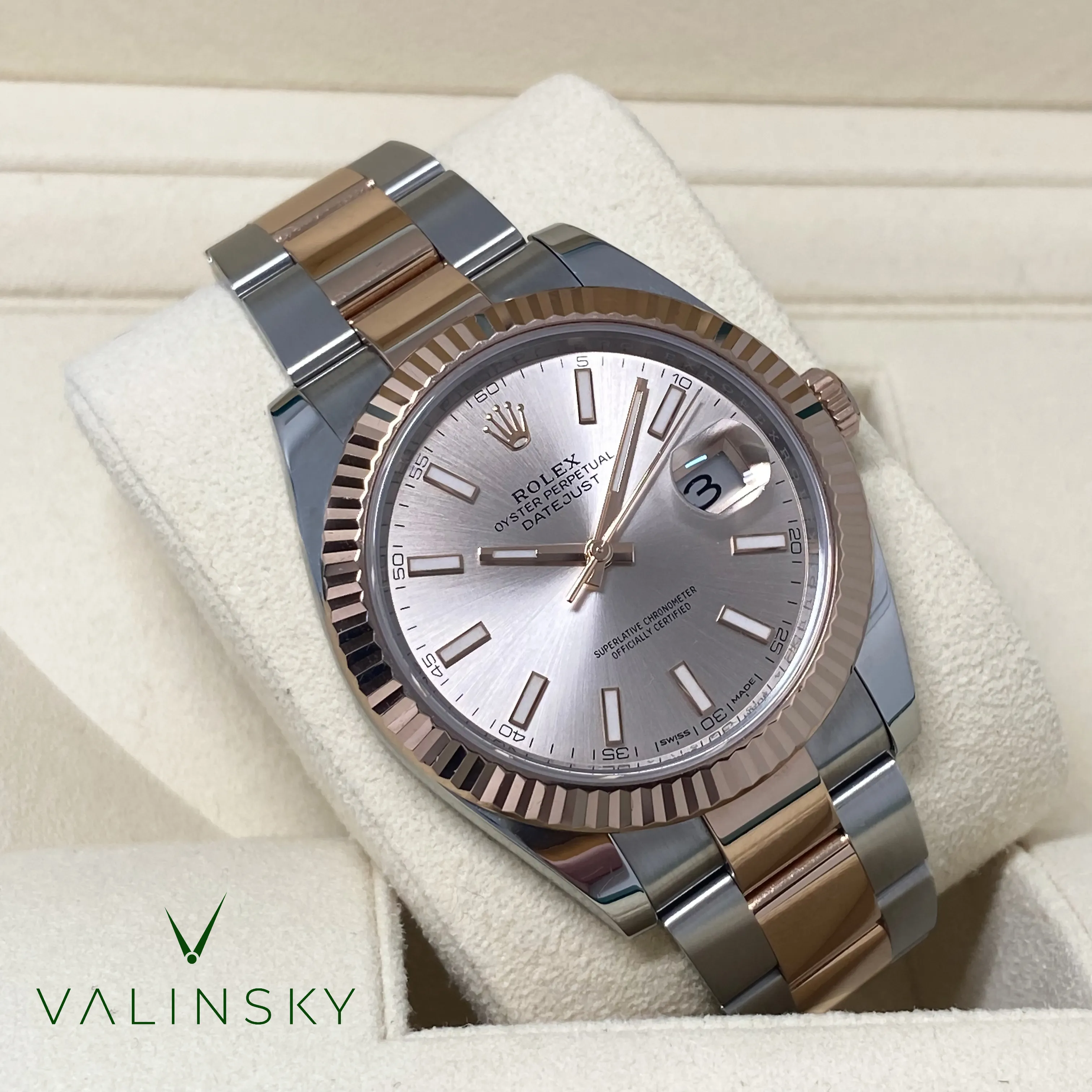 Datejust Rose 41 - Sundust