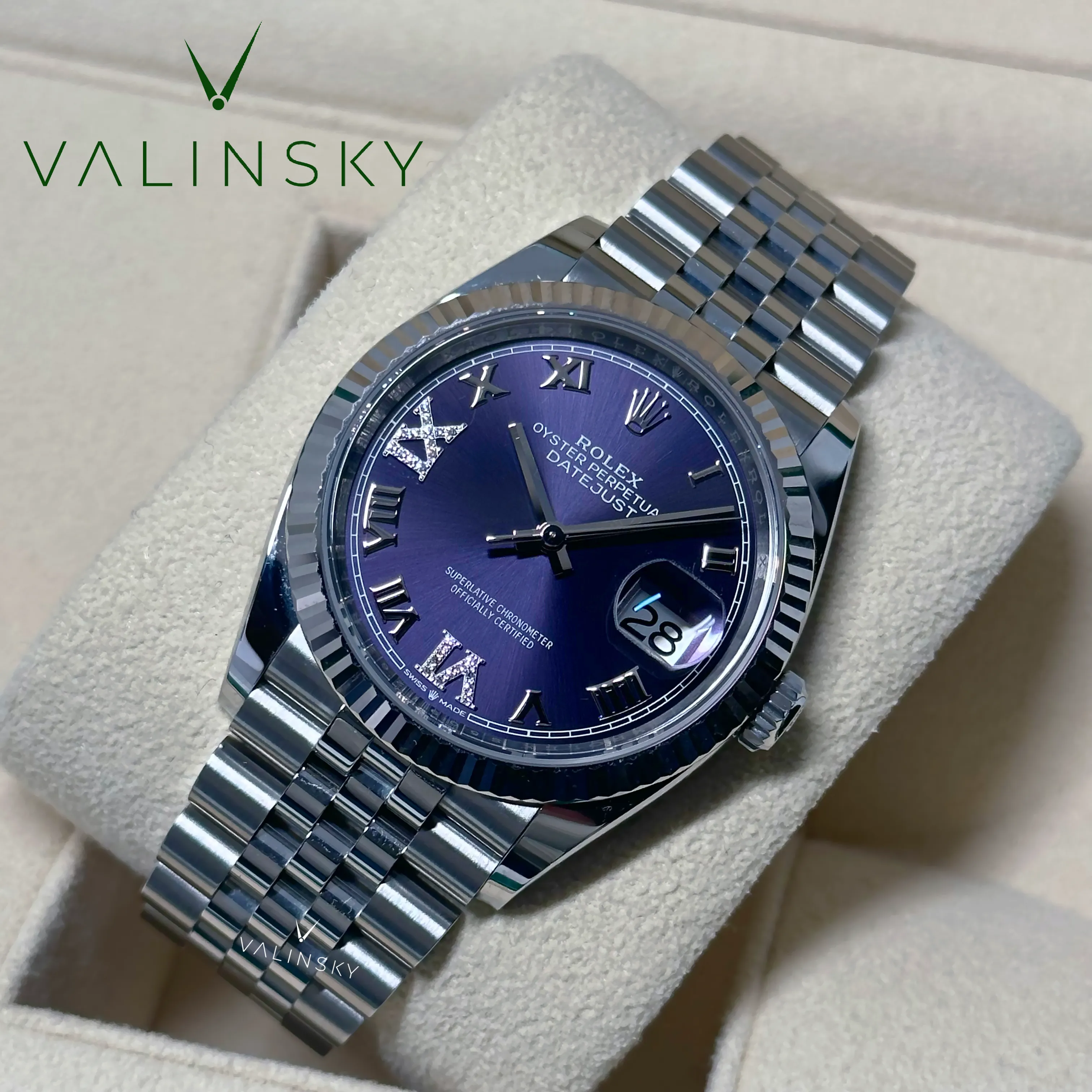 Datejust 36 - Aubergine dial