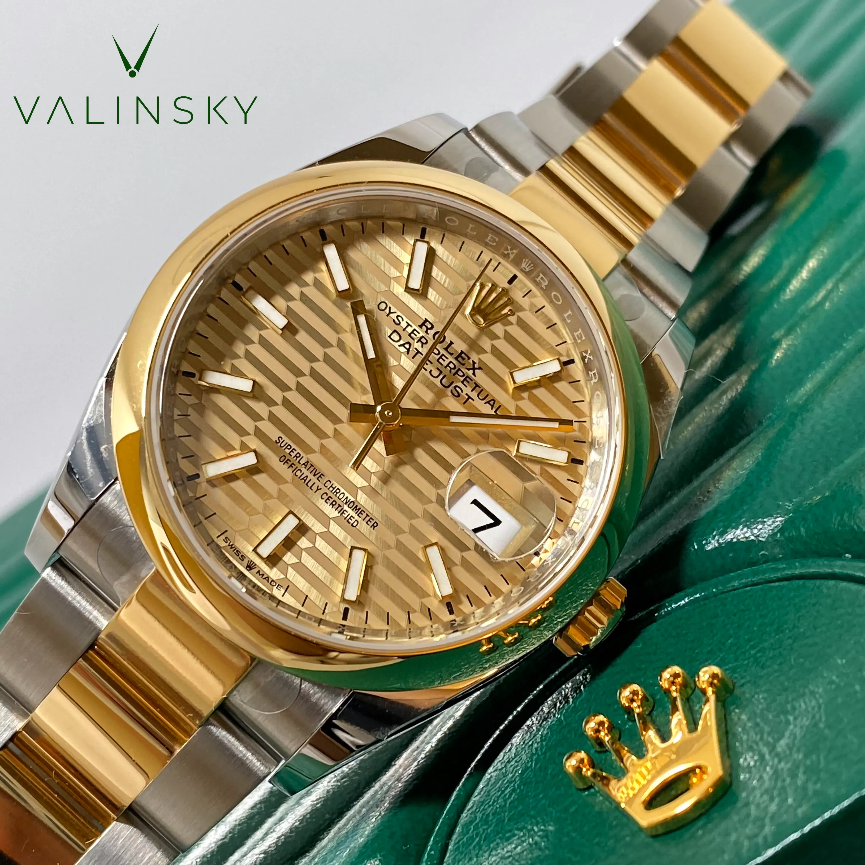 Datejust Oyster 36 - Gold Motif