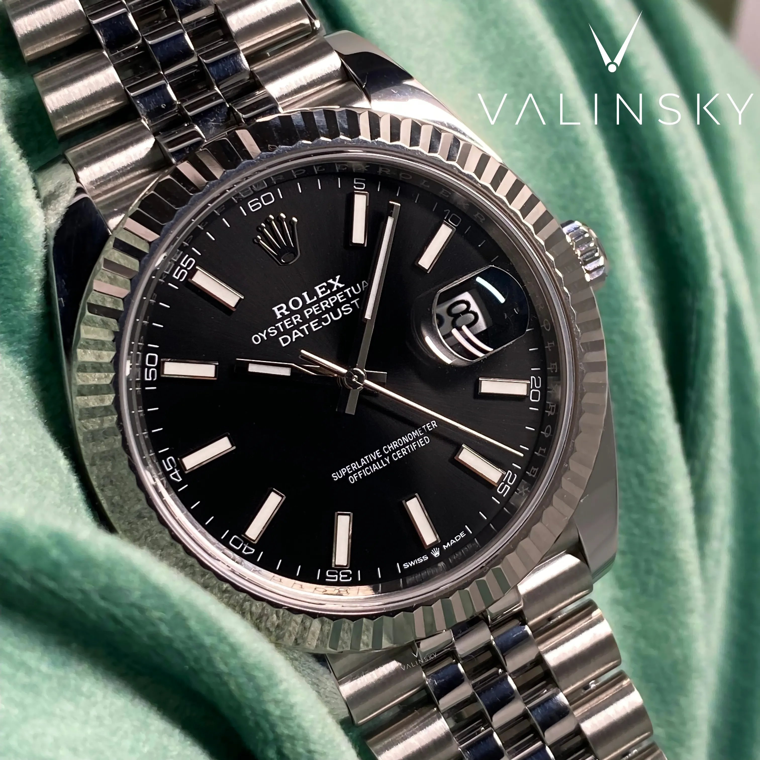 Datejust Fluted 41 - Black Jubilee